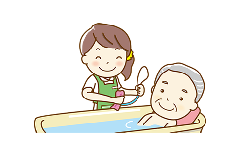 入浴介助・身体清拭